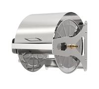 Relaxdays Enrouleur tuyau inox
