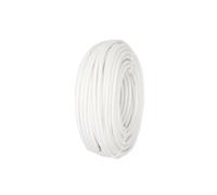 Enrouleur de tuyau tubulaire blanc 3 x 1 mm, idéal pour diverses applications. Avec 15 m de long, il est robuste et flexible, parfait pour la maison ou les travaux professionnels.