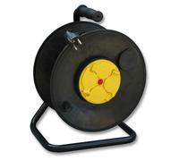 Enrouleur Ecolite 50 m, IP44, entrée en caoutchouc FBUBEN-50/IP44