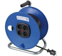 Enrouleur Électrique 4 Prises 40m - H05VV-F 3x1,5 mm_ - Pratique et Sécurisé - D-Work