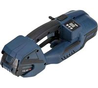 Enrouleur électrique avec écran LCD, batterie 4000 mAh, sangle portable pour sangles en polypropylène et PET de 1/2-5/8" de largeur et épaisseur de 0,4-1,2 mm