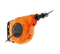 Enrouleur éléctrique mural ZENITECH 11m + 2m - câble HO5VVF - 3G1mm²