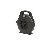 Brennenstuhl Enrouleur de câble Confort‑Line CL‑X 1102701 10 m H05VV‑F 3G1,5 Plastique IP20 Noir
