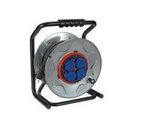 Perel ecr40 np25 a professionnel Enrouleur de câble en néoprène avec système anti Twist, 40 m Longueur, 3 G (Lot de 4)