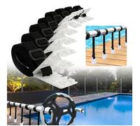 Enrouleur Piscine, Enrouleur Bache A Bulle Piscine, Enrouleur Bache Piscine Hors Sol, pour Couvertures Et Bâches Solaires