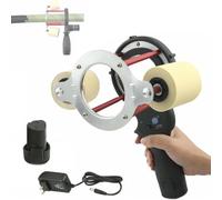 Enrouleur Portable Pour Câbles Et Ruban Adhésif De Tuyauterie | Vitesse Réglable 70-380 Tr/min, Rapide Et Pratique, Facile À Utiliser À La Main, Enroulement Automatique Des Tubes