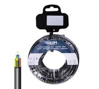 Enrouleur pour tuyau acrylique 4 x 1,5 mm 1000 V noir de 15 m : parfait pour les applications électriques. Sa flexibilité et sa résistance garantissent sécurité et durabilité dans les projets
