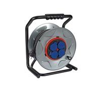 Enrouleur Professionnel Avec Système Anti-Rotation - Câble En Néoprène - 40 M - 3G2.5 - 4 Prises