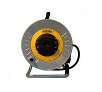 Enrouleur prolongateur - STANLEY - 6324 - 40m - Métal - IP44 - Disjoncteur thermique