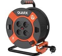 Enrouleur - QUARX - Bricolage - 40m, H07RN-F 3G2,5mm², tambour métallique