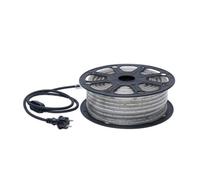 Enrouleur Ruban LED de Chantier 10m - Extensible jusqu'à 75m - IP65 - Blanc Chaud (3000K)
