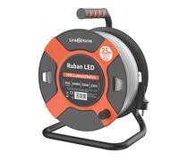 Enrouleur ruban LED Quarx 6000K 10W 1000lm/m 25m IP65