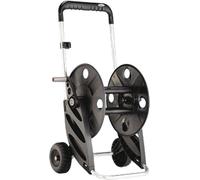 Enrouleur Silveral pour tuyau de 70 m avec raccords 8977 Claber