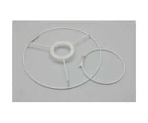 Ens. Armature Abat-Jour Conique Ø20 Ø10 Cm