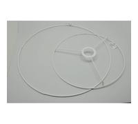 Ens. Armature Abat-Jour Suspension Conique Ø20 Ø30 Cm
