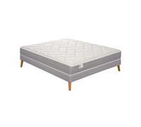 Ens L ADORABLE 160x200 matelas H23 ressort ensaches, tres ferme, sommier
