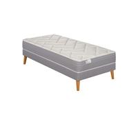 Ens L ADORABLE 90x190 matelas H23 ressort ensaches, tres ferme, sommier G