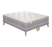 Ens L ELEGANT 180x200 matelas H30 ressort ensaches, ferme, 2 sommiers
