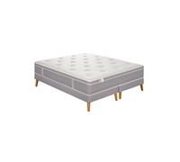 Ens L ELEGANT 180x200 matelas H30 ressort ensaches, ferme, 2 sommiers