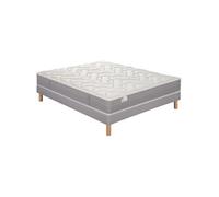 Ens L INDISPENSABLE 160x200 matelas H26 ressort ensaches, ferme, sommier