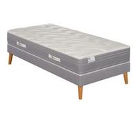 Ens LE PUISSANT 90x200 matelas H25 ressort ensaches, mi-ferme, sommier
