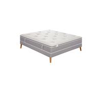 Ens LE VISIONNAIRE 140x200 matelas H27 ressort ensaches, ferme, sommier