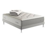 Ensemble REFLEXION 140X190 - SIMMONS - matelas H33 ressort ensachés, ferme, sommier + COUETTE