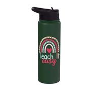 Enseignant De Pré-maternelle Teach It Easy Enseignant De Stainless Steel Insulated Water Bottle