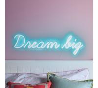 Enseigne Lumineuse au Néon Dream Big