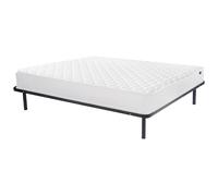 Ensemble 140 x 190 cm cadre à lattes + matelas mémoire de forme ép.15cm - PELOPS de YSMÉE
