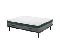 Ensemble 140 x 190 cm cadre à lattes + matelas ressorts ensachés ép.22cm - PRESTIGE de YSMÉE