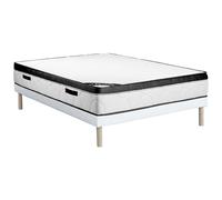 Ensemble 160 x 200 cm sommier tapissier + matelas mousse ép.30cm - SOLAK de YSMÉE