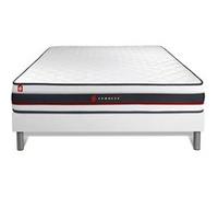 Ensemble 180x200 matelas FORM + sommier kit blanc G