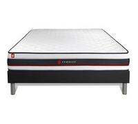 Ensemble 180x200 matelas FORM + sommier kit noir G