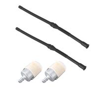 Ensemble 2 Filtres Ligne Carburant pour Tronçonneuse Tuyau Remplaçant d'Essence Compatible avec Husqvarna 162SE/266/266SE