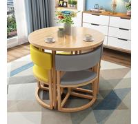 Ensemble 2 pièces de table basse et de chaises pour salon, salle à manger, balcon, salon de négociation d'affaires moderne avec 2 chaises