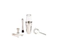 Ensemble 6 pièces spécial cocktail avec shaker 0,8 L
