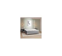 Ensemble Simmons 651 ressorts ensachés surmatelas intégré SW5 - 180x200 Blanc