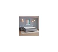 Ensemble simmons sw5 ressorts ensachés + surmatelas 90x200 Blanc