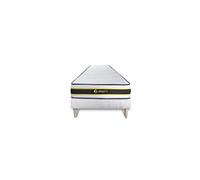 Ensemble 90x200 matelas FLEXY + sommier kit blanc