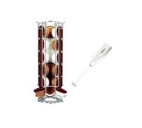 Ensemble à café avec porte capsules Dolce Gusto® et mousseur à lait - FACKELMANN