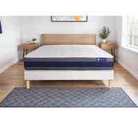 Ensemble Actimemo morpho 160x190cm + sommier KIT blanc - 24cm - Mmoire de forme - Moelleux - Sommier kit Blanc