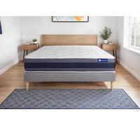 Ensemble Actimemo morpho 160x210cm + sommier KIT Gris - 24cm - Mmoire de forme - Moelleux - Sommier kit Gris