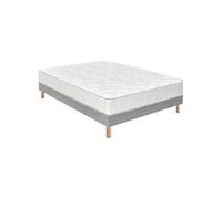 Ensemble Aline 598 Ressorts ensachés + Sommier Base Ferme 160x200