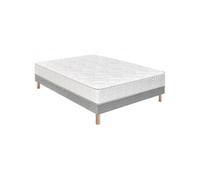 Ensemble Aline 598 Ressorts ensachés + Sommier Base Ferme 80x190