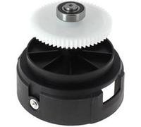 Ensemble axe + roue, 90579838 pour Coupe bordures Black & decker G