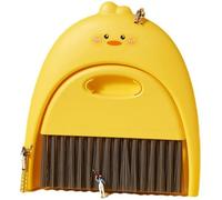 Ensemble balayette et pelle compact, brosse bureau plastique durable avec crochet, idéal pour bureau et nettoyage voiture (design ca