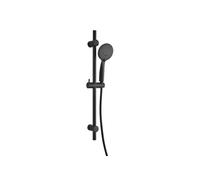 Ensemble Barre de Douche & Pommeau "5 Positions" 24cm Noir