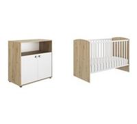 Ensemble duo lit 60x120 et commode