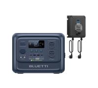 Ensemble BLUETTI comprenant le Balco Transfer Hub et l'Elite 100 V2 : une solution de stockage d'énergie pour la maison connectée, destinée à l'autoconsommation solaire et à la réduction des factures